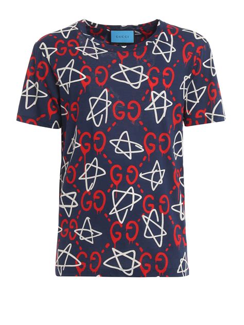 gucci all over print shirt|t shirt Gucci original.